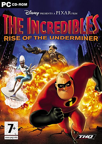 The Incredibles: Rise of the Underminer - PC Cover & Box Art