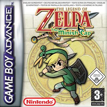 The Legend of Zelda: The Minish Cap - GBA Cover & Box Art