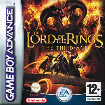 The Lord of the Rings: The Third Age - GBA Cover & Box Art