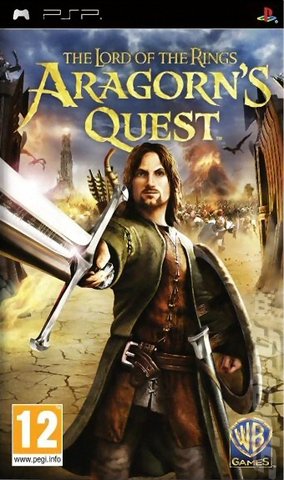 The Lord of the Rings: Aragorn's Quest - PSP Cover & Box Art