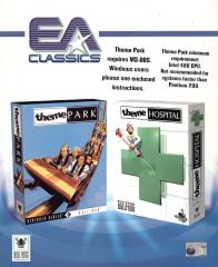 Theme Park and Theme Hospital - PC Cover & Box Art