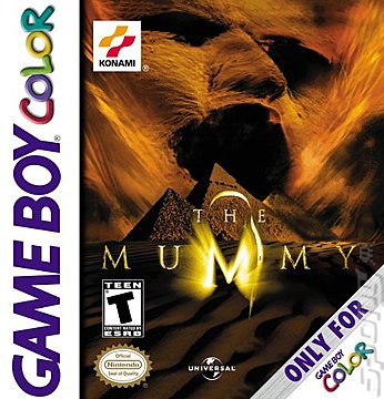 The Mummy - Game Boy Color Cover & Box Art