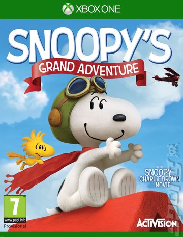 The Peanuts Movie: Snoopy's Grand Adventure - Xbox One Cover & Box Art