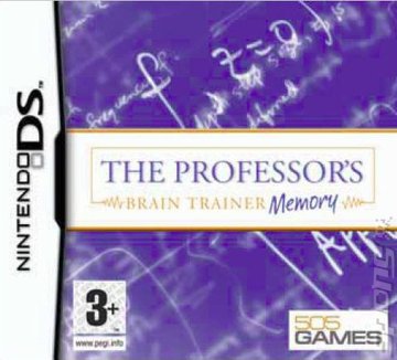 The Professor's Brain Trainer: Memory - DS/DSi Cover & Box Art