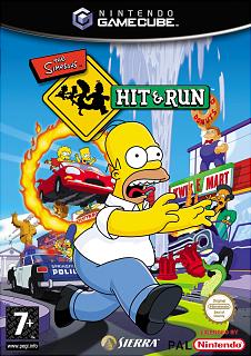 The Simpsons: Hit and Run - GameCube Cover & Box Art