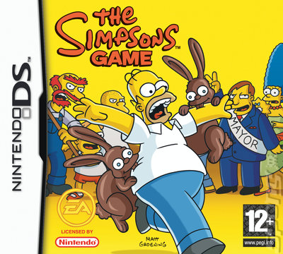 The Simpsons Game - DS/DSi Cover & Box Art
