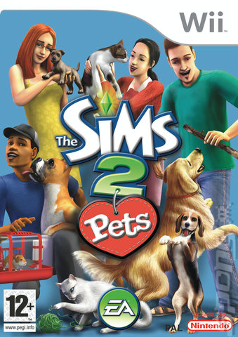 The Sims 2: Pets - Wii Cover & Box Art