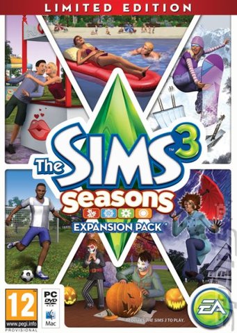 The Sims 3: Seasons - Mac Cover & Box Art