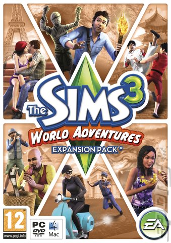 The Sims 3 World Adventures - PC Cover & Box Art