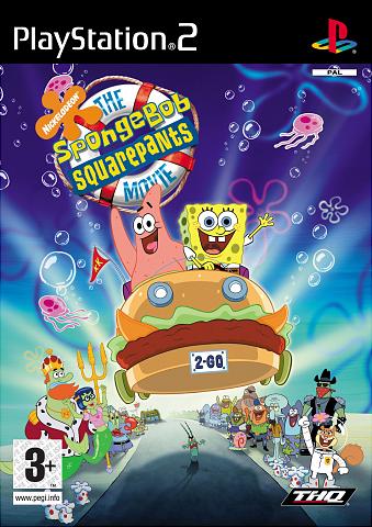 The SpongeBob Squarepants Movie - PS2 Cover & Box Art