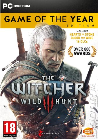 The Witcher 3: Wild Hunt: Game of the Year Edition - PC Cover & Box Art