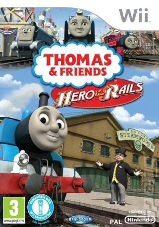 Thomas & Friends: Hero Of The Rails - Wii Cover & Box Art