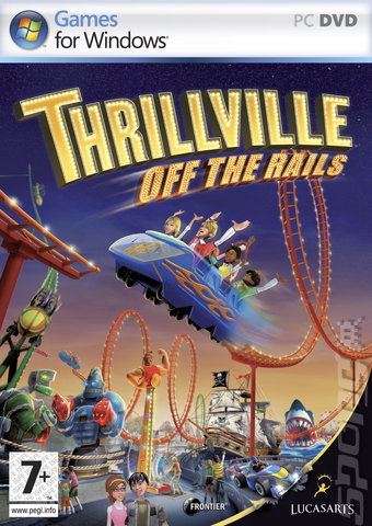 Thrillville: Off the Rails - PC Cover & Box Art
