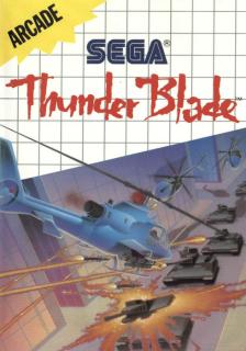 Thunder Blade - Sega Master System Cover & Box Art