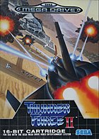 Thunder Force II - Sega Megadrive Cover & Box Art