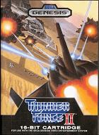 Thunder Force II - Sega Megadrive Cover & Box Art