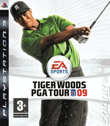 Tiger Woods PGA Tour 09 - PS3 Cover & Box Art