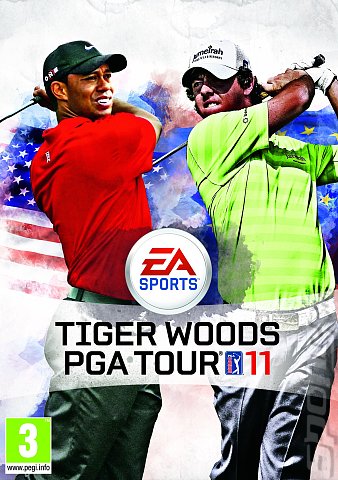 Tiger Woods PGA TOUR 11 - Wii Cover & Box Art