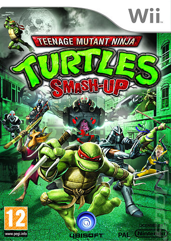 TMNT: Smash Up - Wii Cover & Box Art