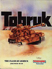 Tobruk - Spectrum 48K Cover & Box Art