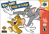 Tom and Jerry in Fists of Furry - N64 Cover & Box Art