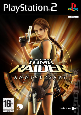 Tomb Raider: Anniversary - PS2 Cover & Box Art