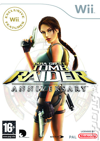 Tomb Raider: Anniversary - Wii Cover & Box Art