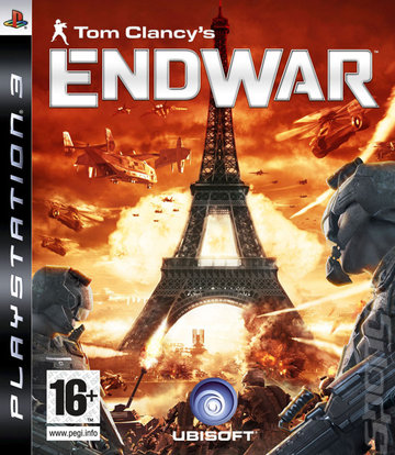 Tom Clancy's EndWar - PS3 Cover & Box Art