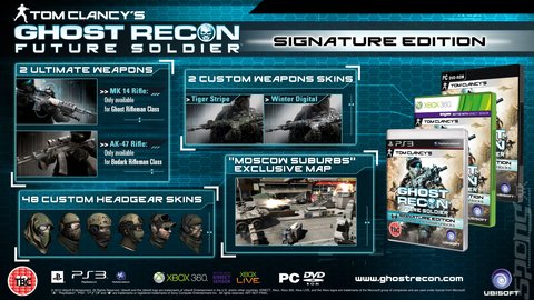 Tom Clancy�s Ghost Recon: Future Soldier - Xbox 360 Cover & Box Art