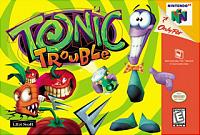 Tonic Trouble - N64 Cover & Box Art