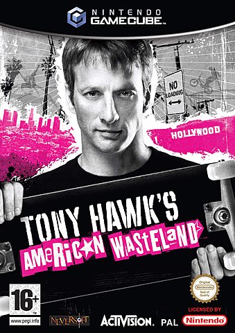 Tony Hawk's American Wasteland - GameCube Cover & Box Art