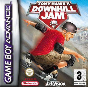 Tony Hawk's Downhill Jam - GBA Cover & Box Art