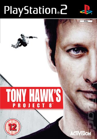 Tony Hawk's Project 8 - PS2 Cover & Box Art