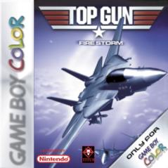 Top Gun: Firestorm - Game Boy Color Cover & Box Art