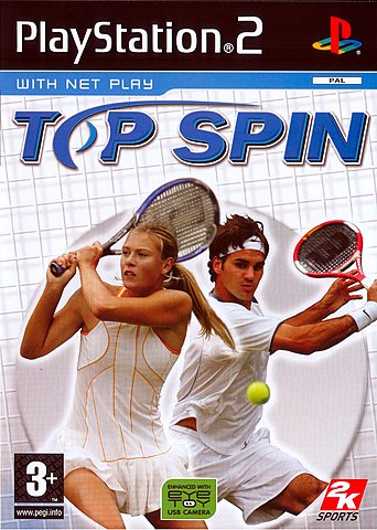 Top Spin  - PS2 Cover & Box Art