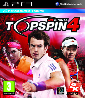 Top Spin 4 - PS3 Cover & Box Art