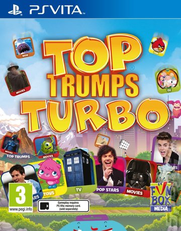 Top Trumps Turbo - PSVita Cover & Box Art