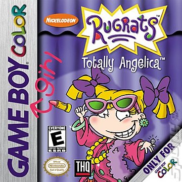 Totally Angelica - Game Boy Color Cover & Box Art