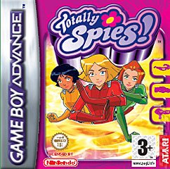 Totally Spies Adventures - GBA Cover & Box Art