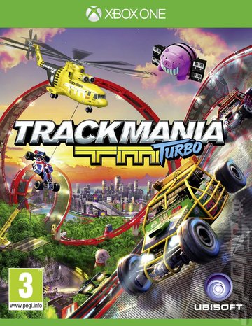 Trackmania Turbo - Xbox One Cover & Box Art