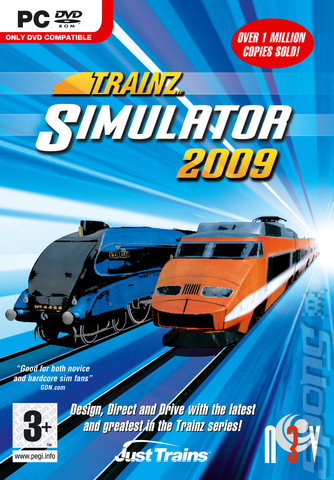 Trainz Simulator 2009 - PC Cover & Box Art