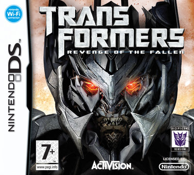 Transformers: Revenge of the Fallen - Decepticons - DS/DSi Cover & Box Art