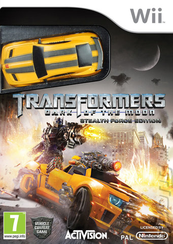Transformers: Dark of the Moon - Wii Cover & Box Art
