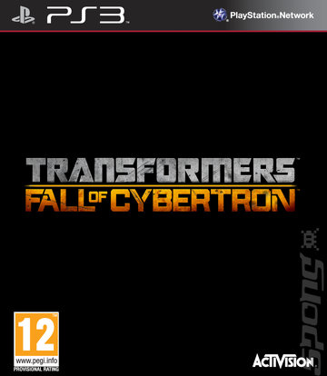 Transformers: Fall of Cybertron - PS3 Cover & Box Art
