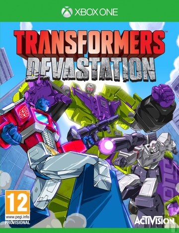 Transformers: Devastation - Xbox One Cover & Box Art