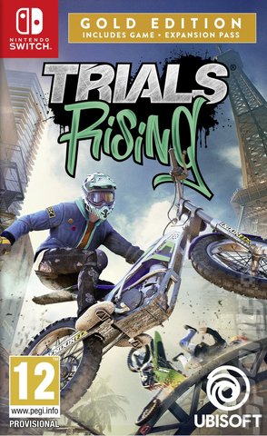 Trials Rising - Switch Cover & Box Art