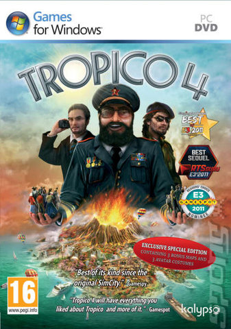 Tropico 4 - PC Cover & Box Art