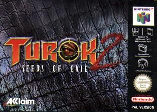 Turok 2: Seeds of Evil - N64 Cover & Box Art