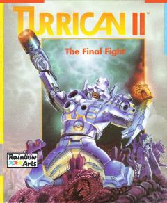 Turrican 2 - Amiga Cover & Box Art