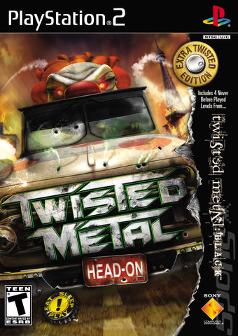 Twisted Metal Head-On: Extra Twisted Edition - PS2 Cover & Box Art